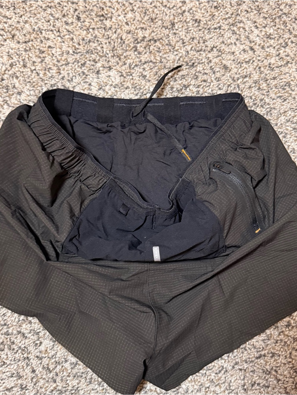 SOAR Women’s Marathon Shorts Small Black Lined Running Race Shorts - Picture 7 of 9